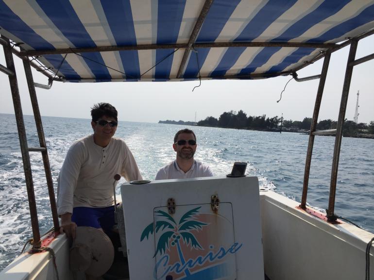 Mancing disekitar Tidung