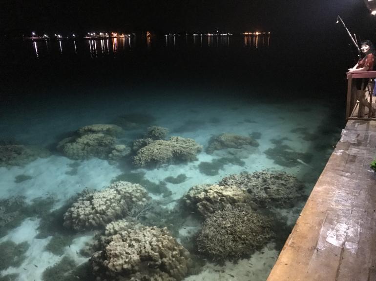 Bening laut di Tidung Lagoon